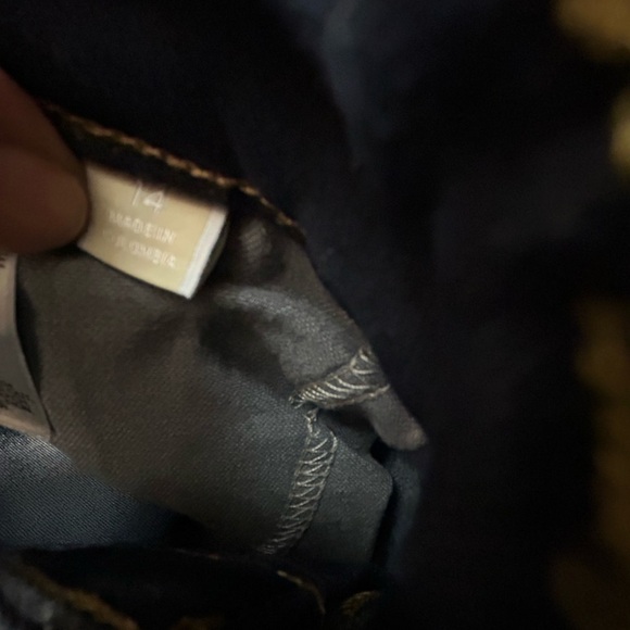 New Micheal Kors Dark Wash Skinny! Sz 14 - Picture 7 of 8